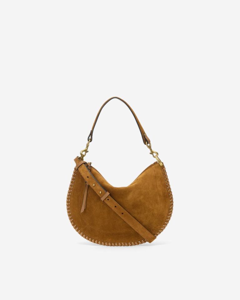 Cognac Isabel Marant Oskan Family Women Oskan Soft Zipped Bag - Image 4
