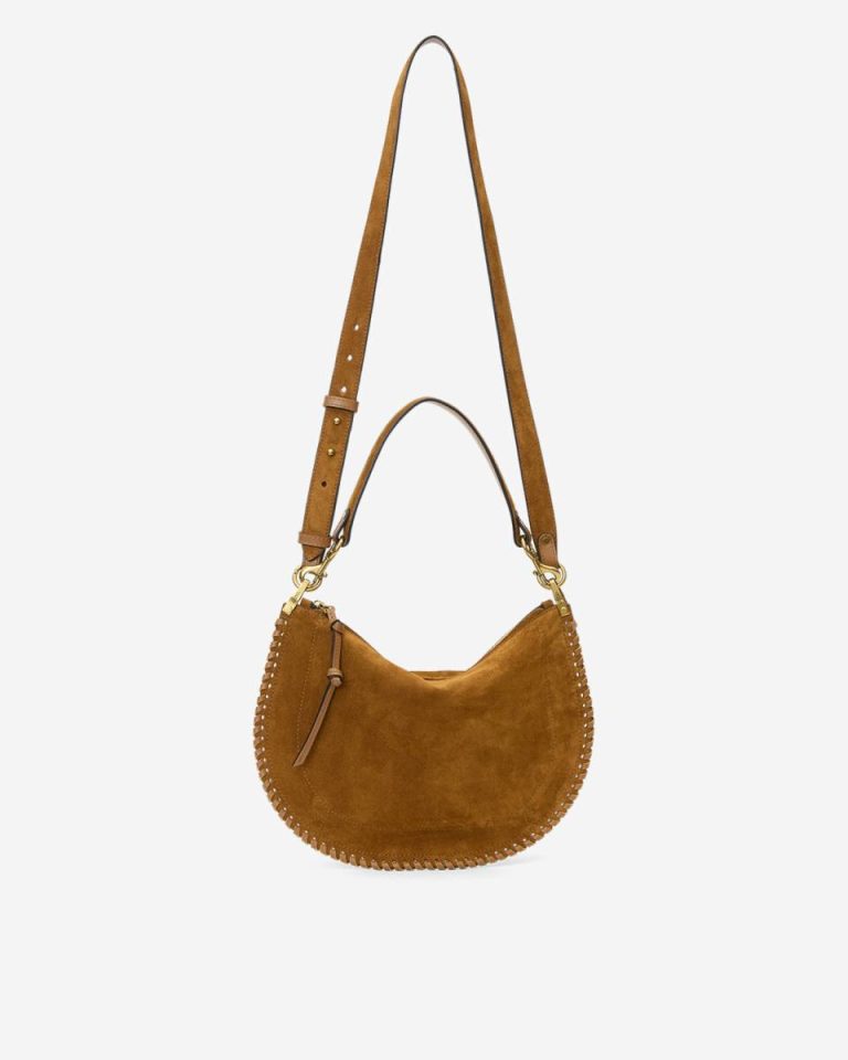 Cognac Isabel Marant Oskan Family Women Oskan Soft Zipped Bag - Image 5