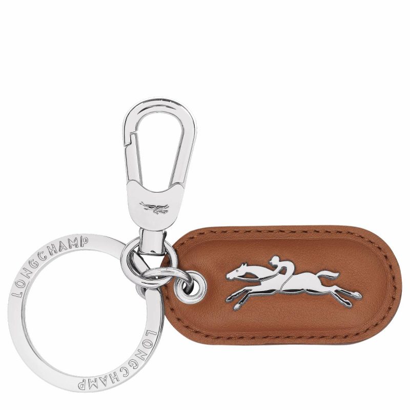 Cognac Le Pliage Xtra Keyring Cognac - Leather Keyrings Longchamp Women