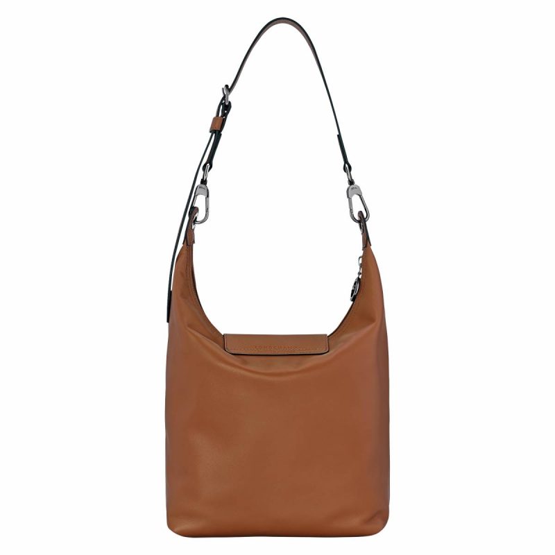 Cognac Longchamp Le Pliage Xtra M Shoulder Bag Cognac - Leather Women Leather Bags - Image 4