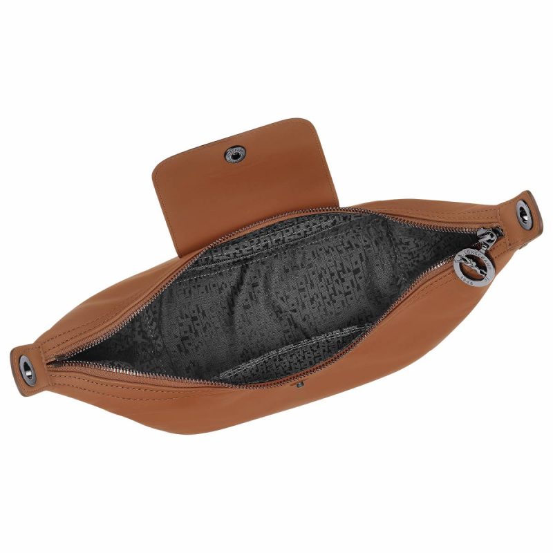 Cognac Longchamp Le Pliage Xtra M Shoulder Bag Cognac - Leather Women Leather Bags - Image 5