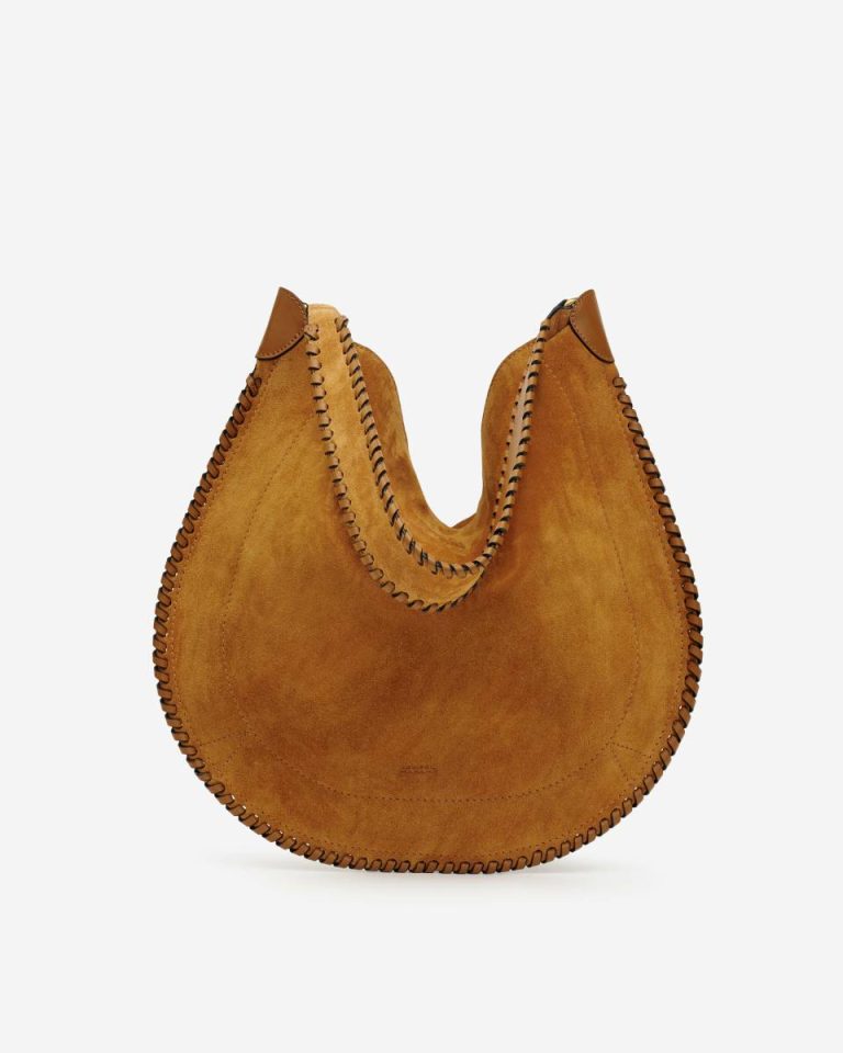 Cognac Shoulder Bags Isabel Marant Oskan Hobo Soft Bag Women - Image 3