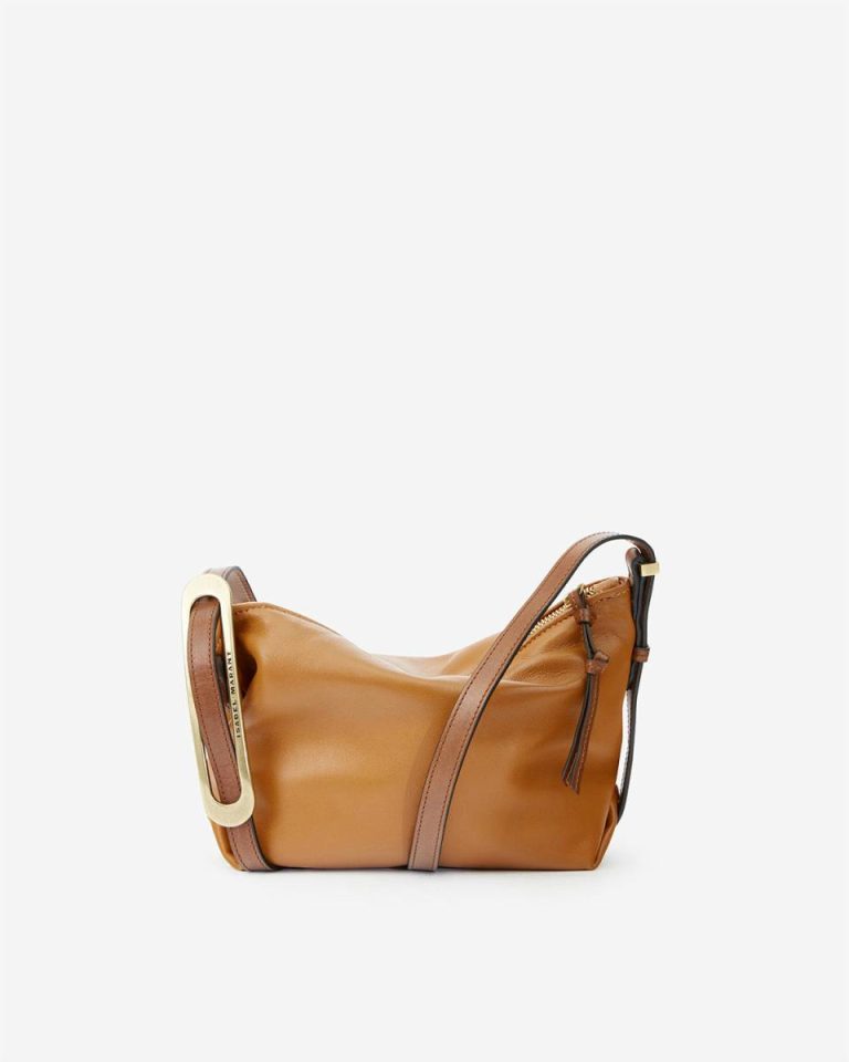 Cognac Women Isabel Marant Crossbody Bags Leyden Mini Bag - Image 4
