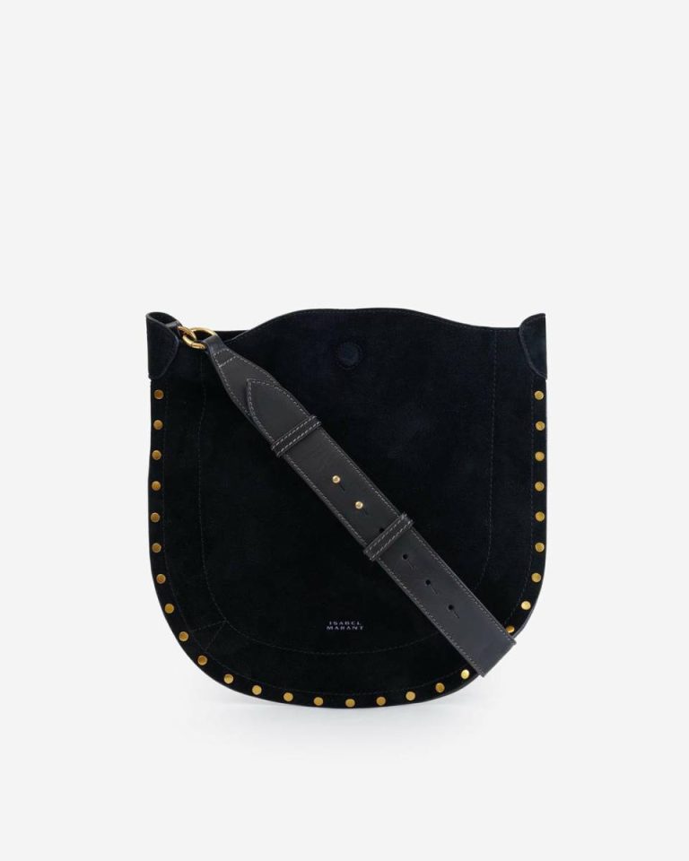 Crossbody Bags Black Women Oskan Soft Bag Isabel Marant - Image 4