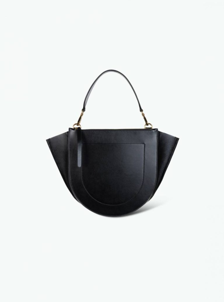 Crossbody Bags Women Wandler Hortensia Bag Medium - Black Eclipse Black Eclipse - Image 2