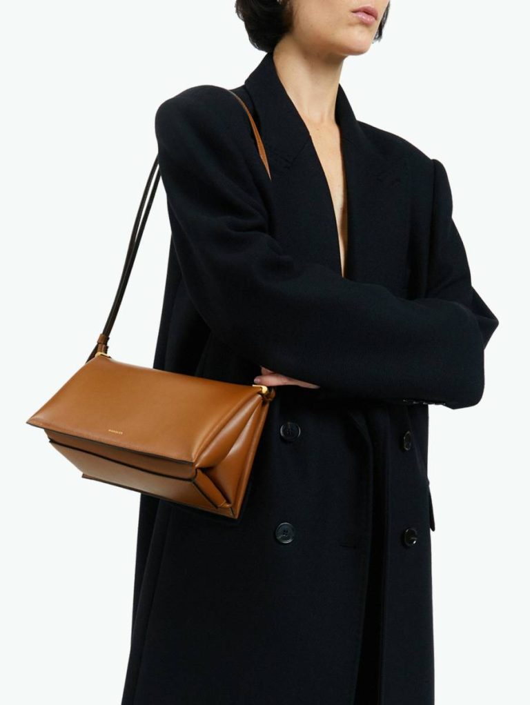 Crossbody Bags Women Wandler Uma Baguette - Tan Tan - Image 2