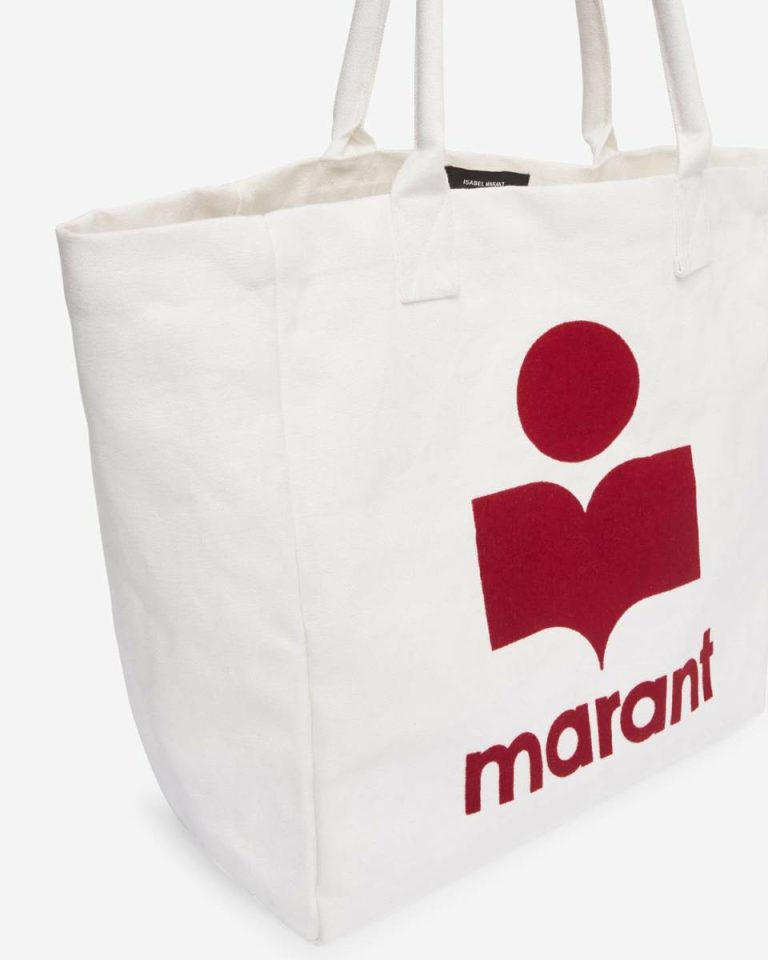 Ecru Yenky Tote Bag Women Tote Bags Isabel Marant