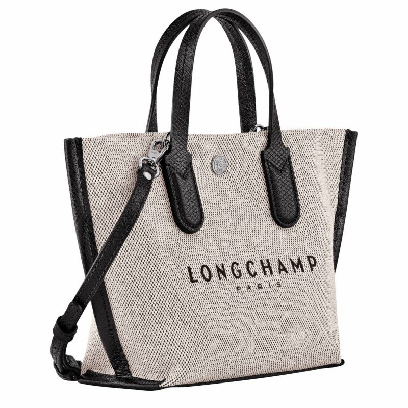 Essential Xs Handbag Ecru - Canvas Longchamp Women Mini Bags Ecru - Image 3
