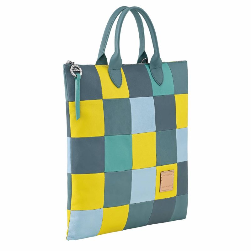 Eucalyptus Leather Bags Re-Play L Handbag Eucalyptus - Leather Women Longchamp - Image 3