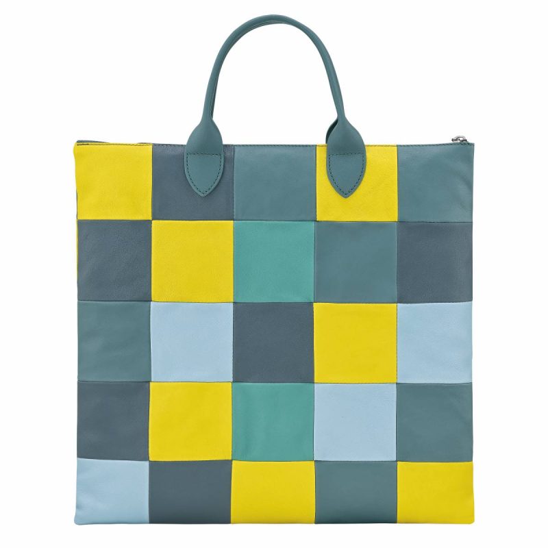 Eucalyptus Leather Bags Re-Play L Handbag Eucalyptus - Leather Women Longchamp - Image 4