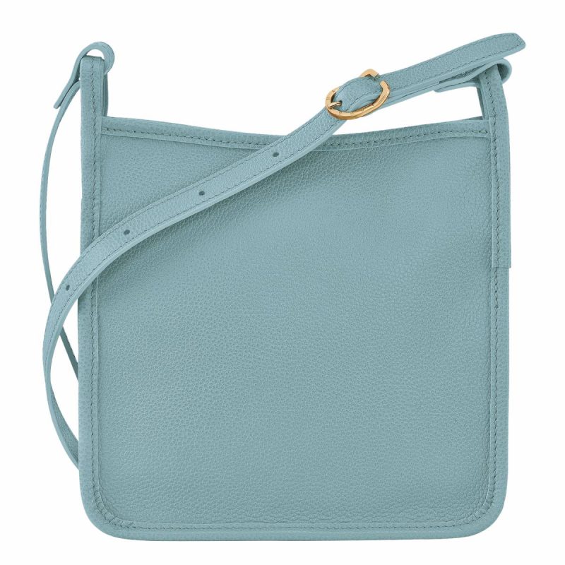 Eucalyptus Women Leather Bags Longchamp Le Foulonné S Crossbody Bag Eucalyptus - Leather - Image 4