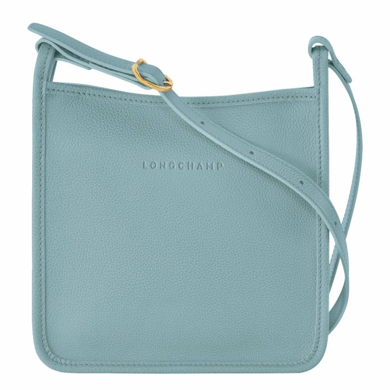 Eucalyptus Women Leather Bags Longchamp Le Foulonné S Crossbody Bag Eucalyptus - Leather