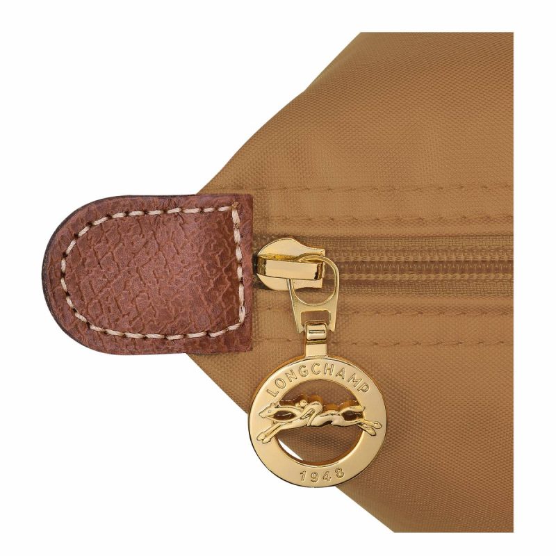 Fawn Longchamp Shoulder Bags Women Le Pliage Original L Tote Bag Fawn - Recycled Canvas - Image 5