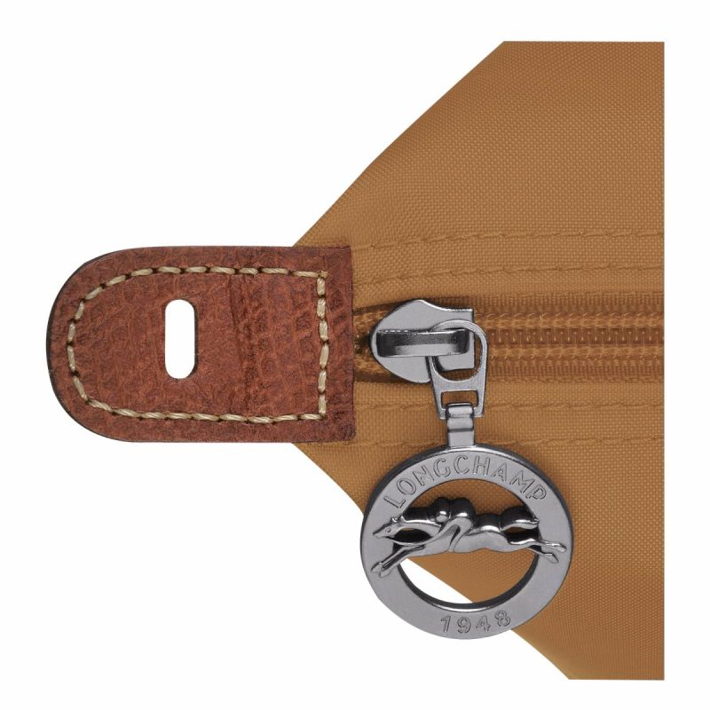 Fawn Travel Bags Longchamp Women Le Pliage Original L Travel Bag Fawn - Recycled Canvas - Image 5