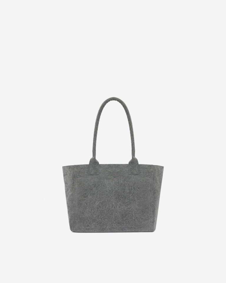 Gray Tote Bags Isabel Marant Yenky Zipped Bag Women - Image 2