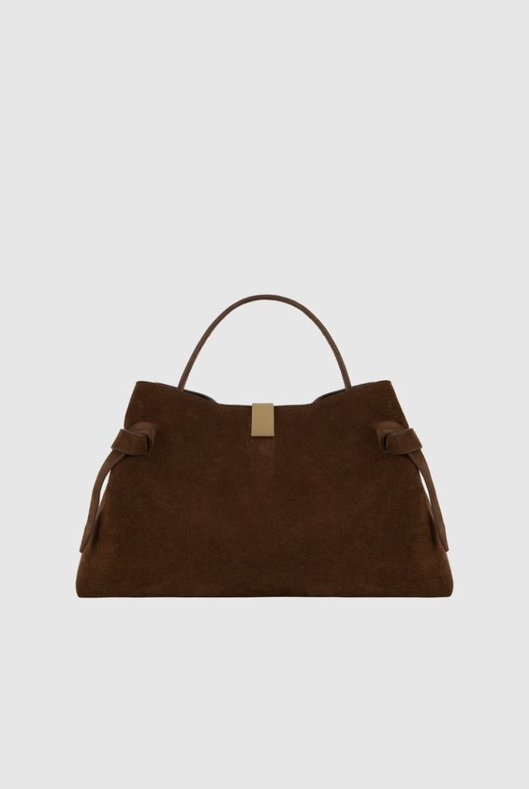 Gyoza - Chocolate Suede Chocolate Crossbody Bags Women Yuzefi