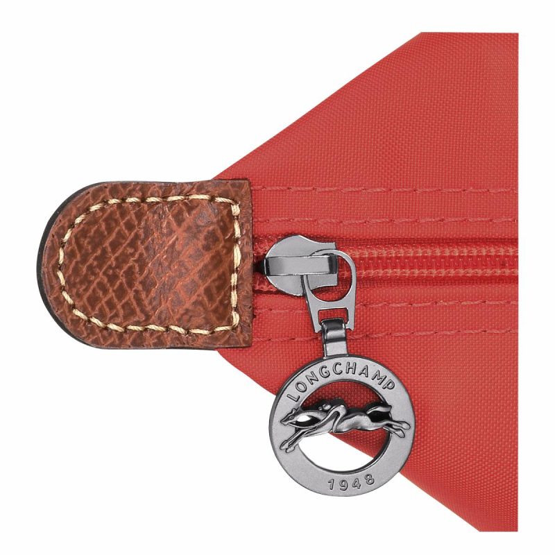 Handbags Le Pliage Original M Handbag Tomato - Recycled Canvas Tomato Women Longchamp - Image 4