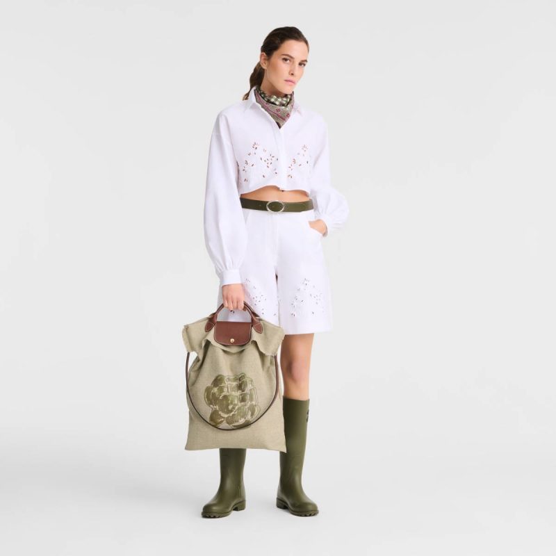 Handbags Longchamp Women Le Pliage Collection Xl Artichoke Bag Artichoke - Canvas Artichoke - Image 2