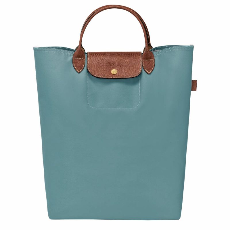 Handbags Women Eucalyptus Le Pliage Original M Tote Bag Eucalyptus - Canvas Longchamp