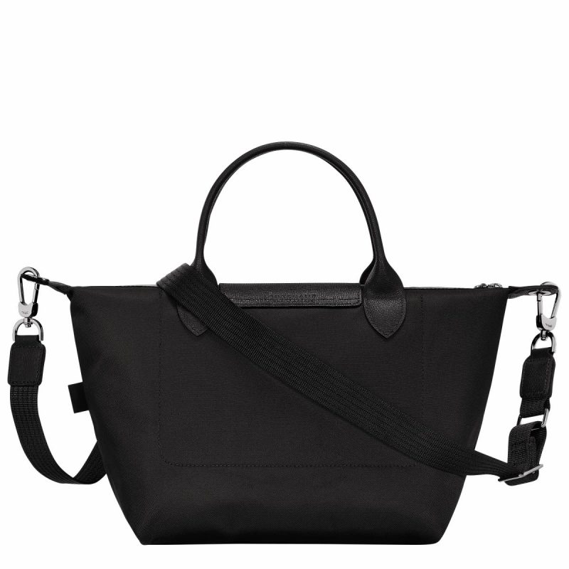 Handbags Women Longchamp Black Le Pliage Energy S Handbag Black - Recycled Canvas - Image 3