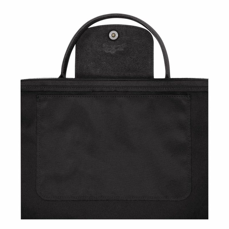 Handbags Women Longchamp Black Le Pliage Energy S Handbag Black - Recycled Canvas - Image 4