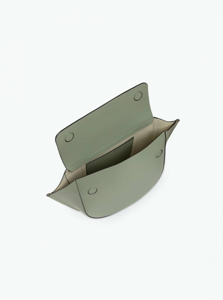 Hortensia Bag Medium - Sage Women Top Handle Bags Sage Wandler - Image 3