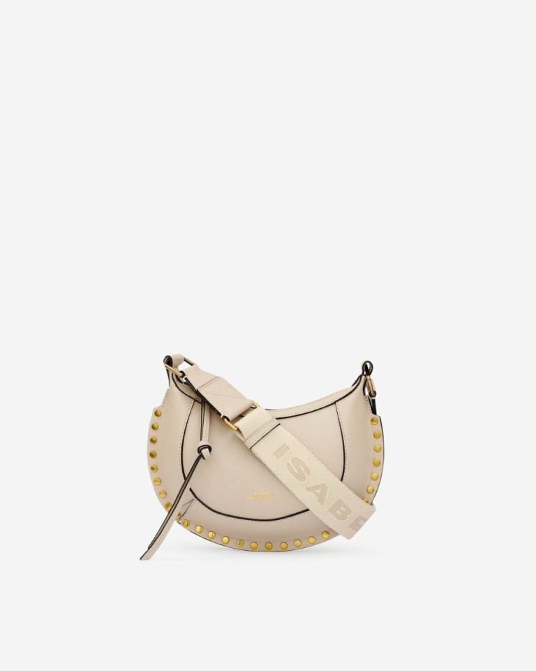 Isabel Marant Mini Moon Bag Women Light Beige Oskan Family - Image 3
