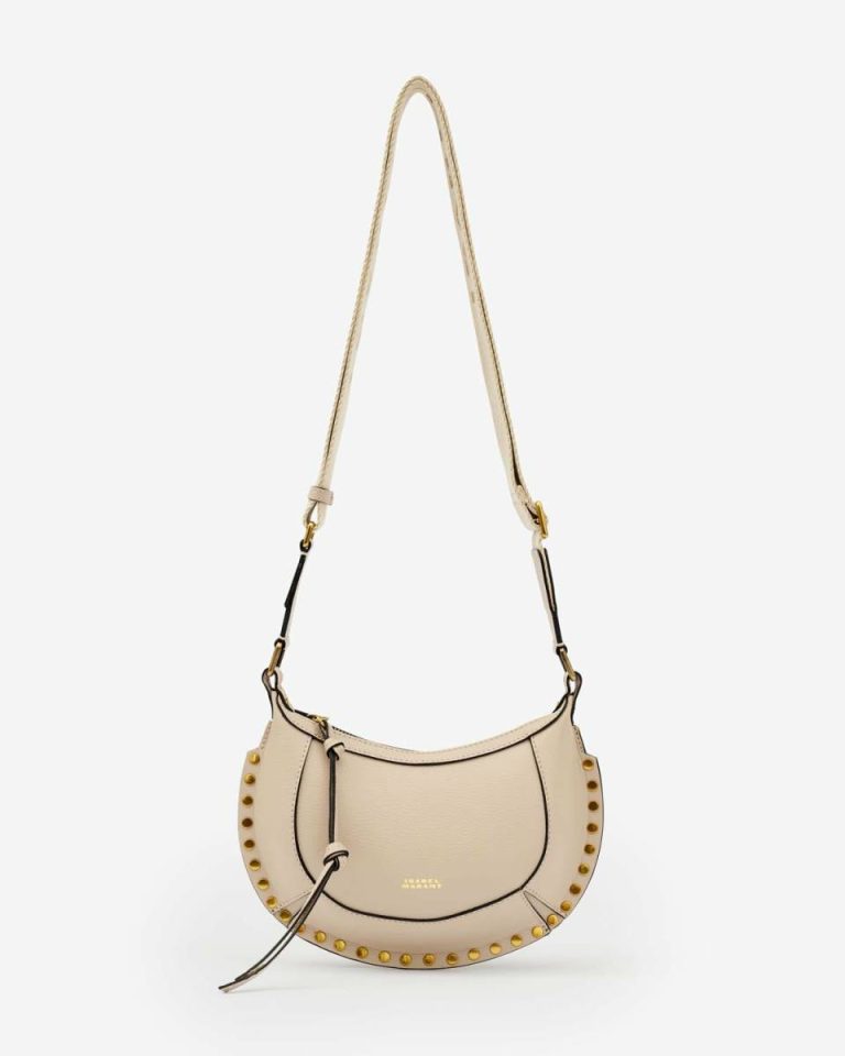 Isabel Marant Mini Moon Bag Women Light Beige Oskan Family - Image 4