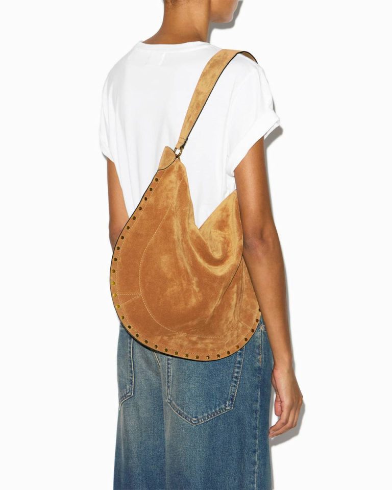 Isabel Marant Shoulder Bags Oskan Hobo Soft Bag Cognac Women - Image 4