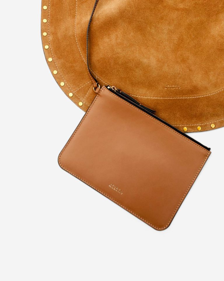 Isabel Marant Shoulder Bags Oskan Hobo Soft Bag Cognac Women - Image 5