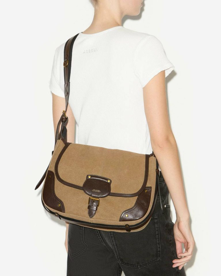Isabel Marant Sierra Bag Crossbody Bags Women Khaki - Image 5