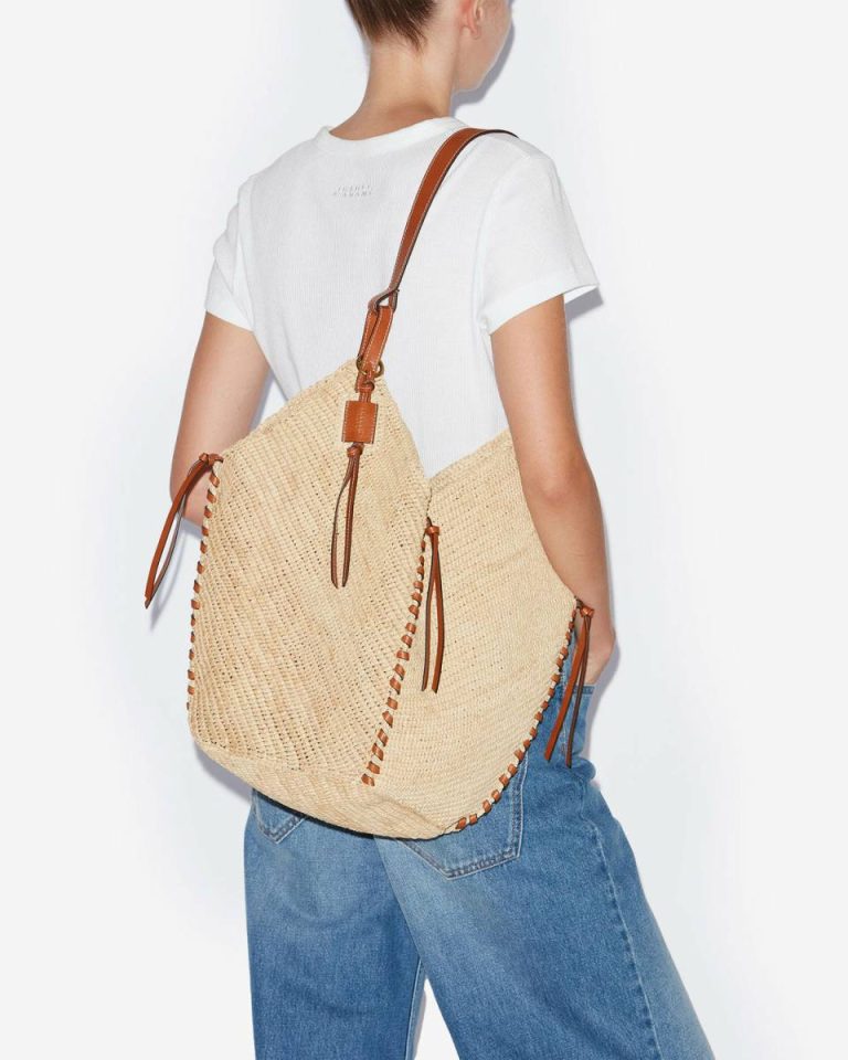 Isabel Marant Tampa Bag Crossbody Bags Natural And Cognac Women - Image 3