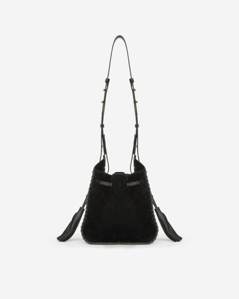 Isabel Marant Women Black Silao Bag Crossbody Bags - Image 2