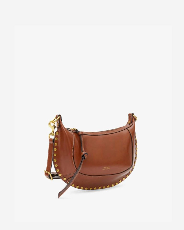 Isabel Marant Women Oskan Moon Bag Crossbody Bags Cognac - Image 2