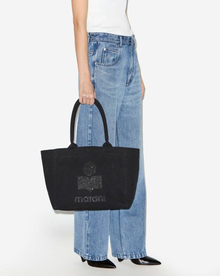 Isabel Marant Yenky Zipped Bag Black Tote Bags Women - Image 4