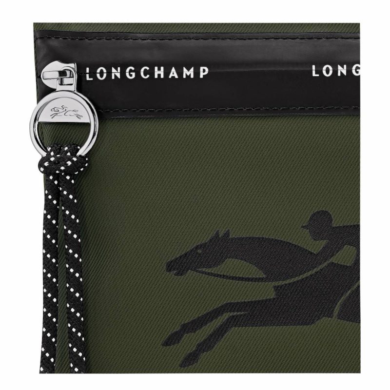 Khaki Pouches & Cases Longchamp Le Pliage Energy Pouch Khaki - Canvas Women - Image 4