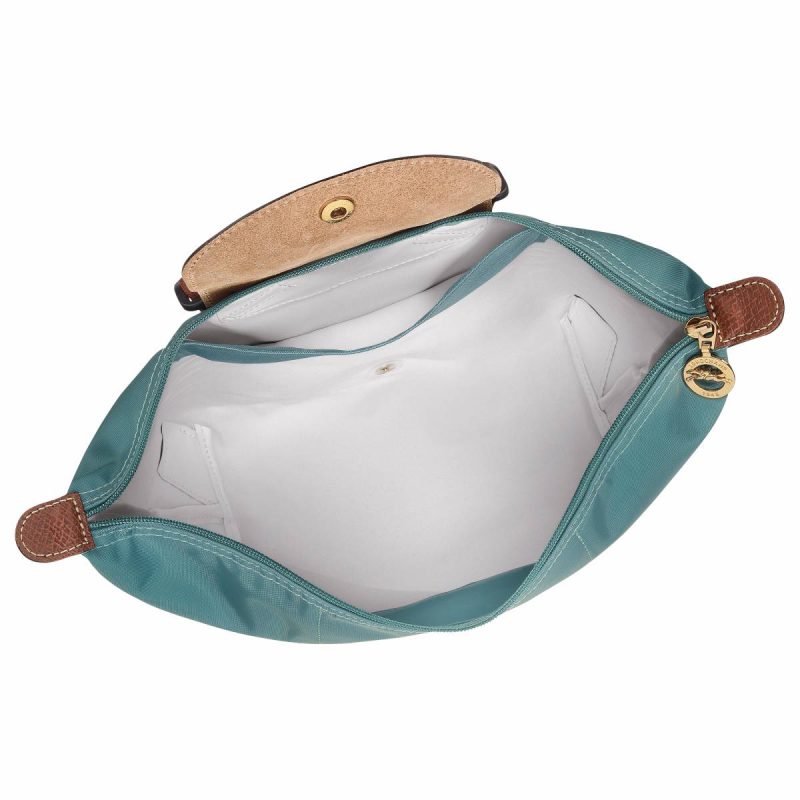Le Pliage Original M Backpack Eucalyptus - Canvas Eucalyptus Longchamp Women Backpacks - Image 5