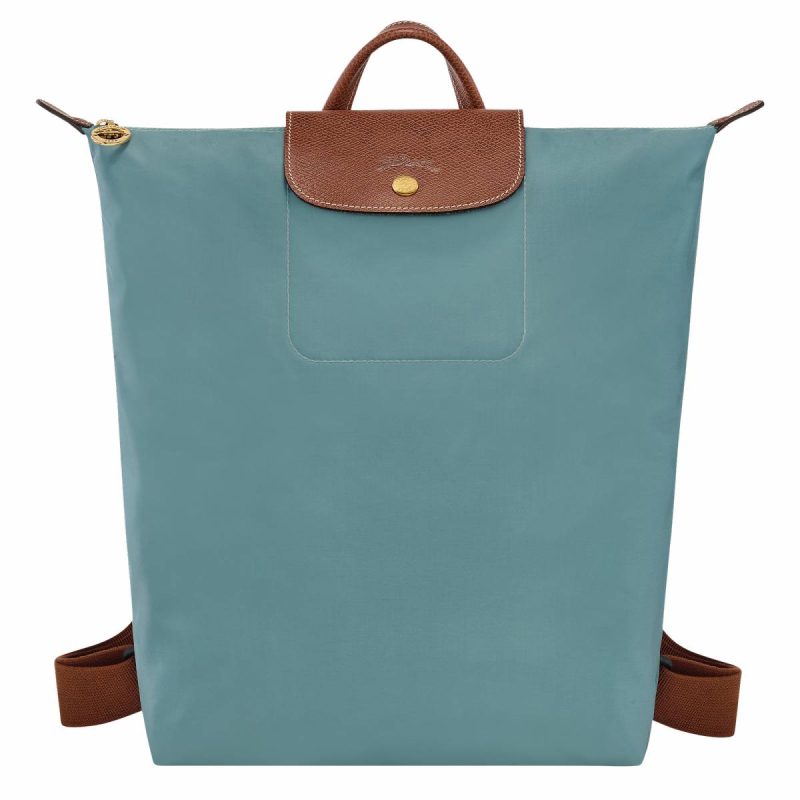 Le Pliage Original M Backpack Eucalyptus - Canvas Eucalyptus Longchamp Women Backpacks
