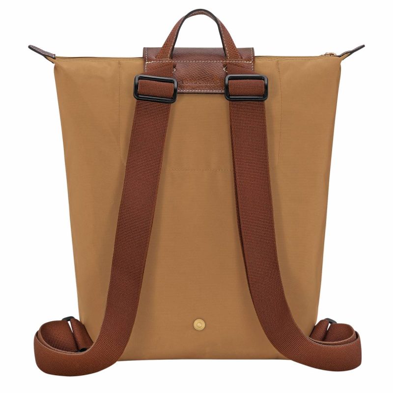 Le Pliage Original M Backpack Fawn - Canvas Backpacks Women Longchamp Fawn - Image 4