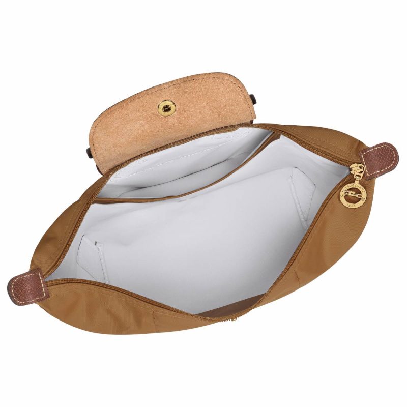 Le Pliage Original M Backpack Fawn - Canvas Backpacks Women Longchamp Fawn - Image 5
