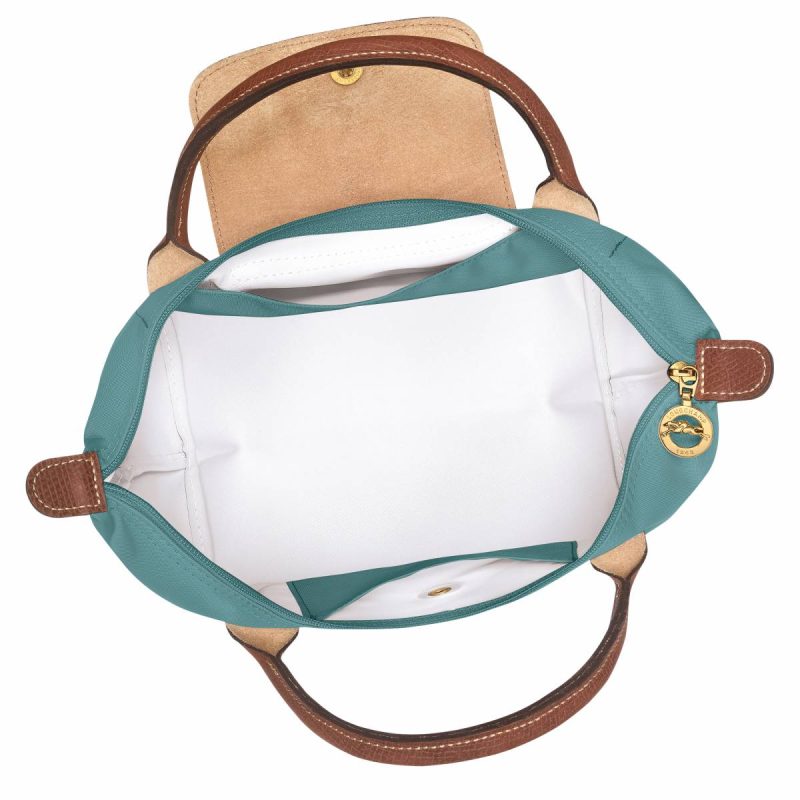 Le Pliage Original S Handbag Eucalyptus - Recycled Canvas Women Longchamp Handbags Eucalyptus - Image 4