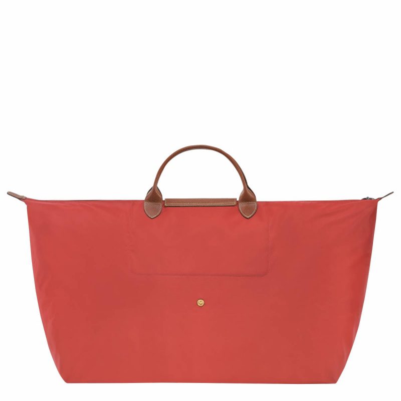 Le Pliage Original Xl Travel Bag Tomato - Recycled Canvas Travel Bags Tomato Longchamp Women - Image 2
