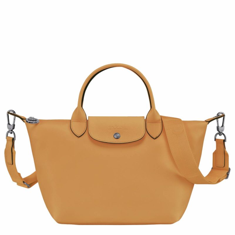 Le Pliage Xtra S Handbag Honey - Leather Longchamp Honey Women Leather Bags