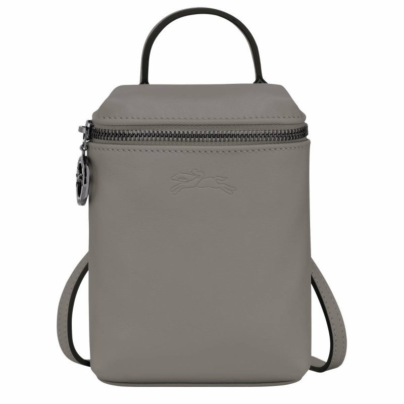 Le Pliage Xtra Xs Crossbody Bag Turtledove - Leather Leather Bags Longchamp Women Turtledove