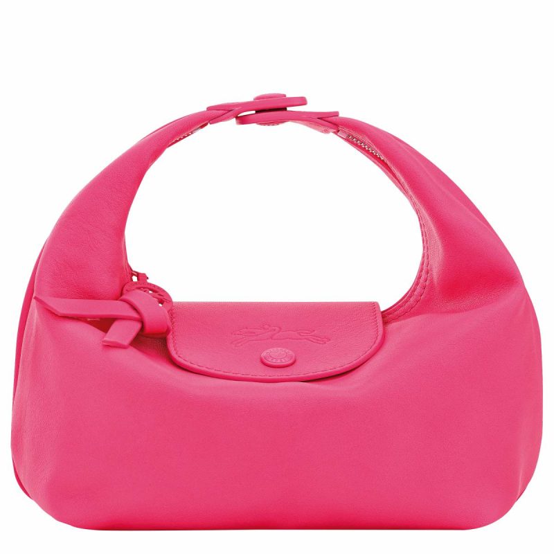 Le Pliage Xtra Xs Handbag Pink - Leather Longchamp Leather Bags Pink Women