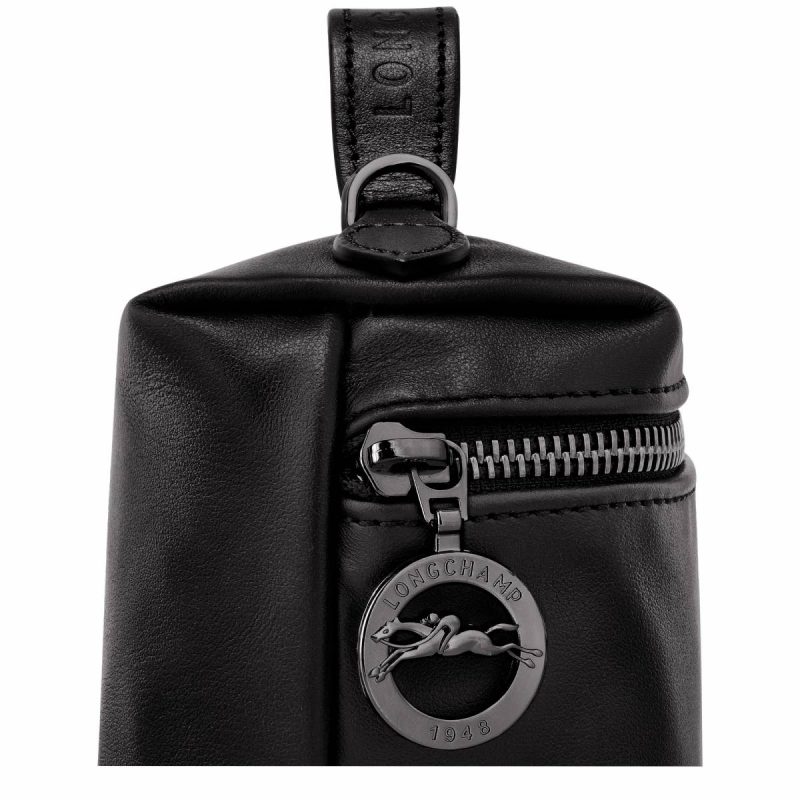 Le Pliage Xtra Xs Vanity Black - Leather Leather Bags Women Longchamp Black - Image 5