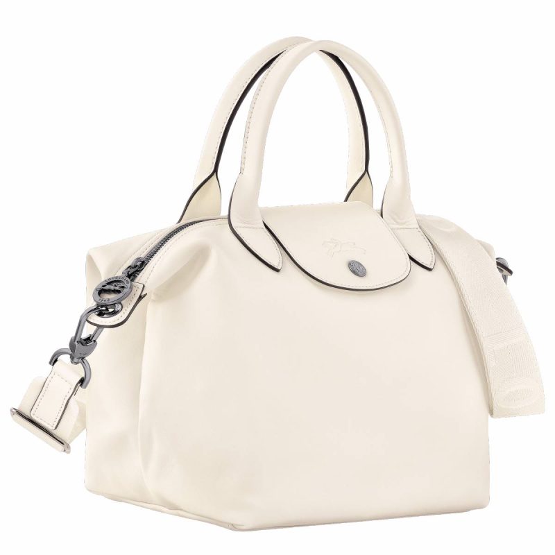 Leather Bags Le Pliage Xtra S Handbag Ecru - Leather Women Longchamp Ecru - Image 3