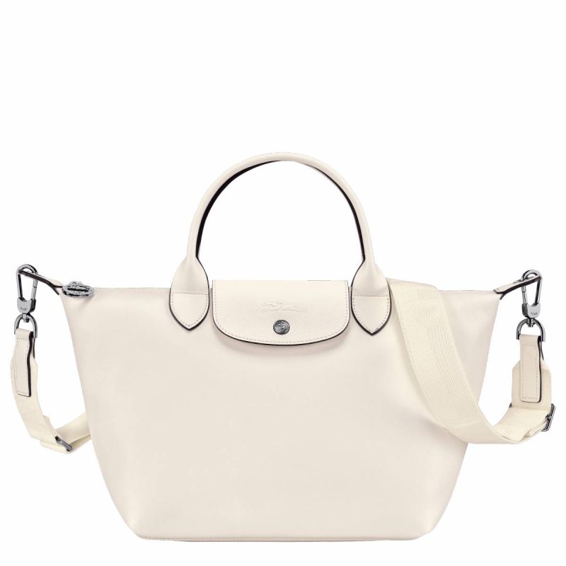 Leather Bags Le Pliage Xtra S Handbag Ecru - Leather Women Longchamp Ecru