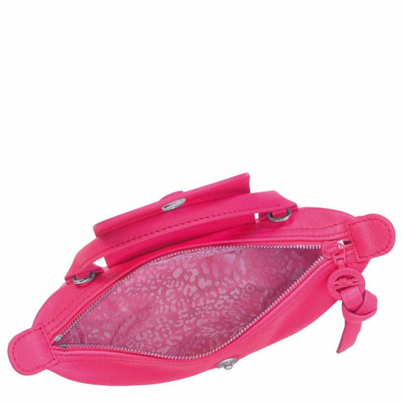 Leather Bags Le Pliage Xtra Xs Pouch Pink - Leather Women Longchamp Pink - Image 5
