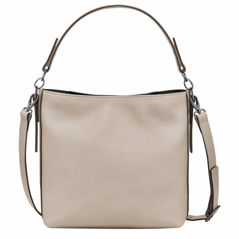Leather Bags Longchamp 3D S Crossbody Bag Clay - Leather Clay Women - Image 4